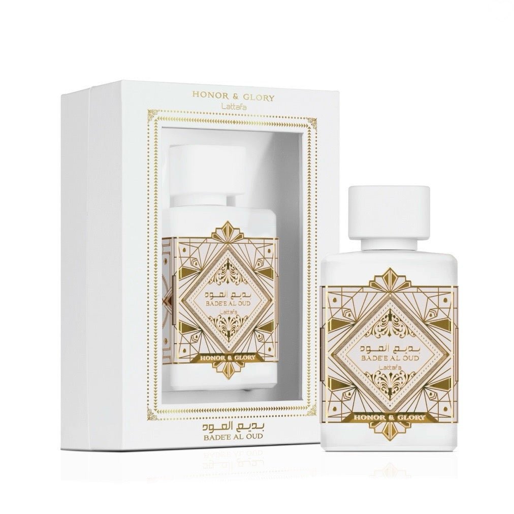 Lattafa BADE'E AL OUD HONOR & GLORY Profumo arabo - EDP spray - Clorophilla Shop