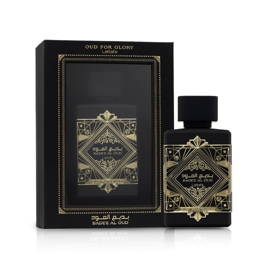 Lattafa BADE'E AL OUD | OUD FOR GLORY Profumo arabo - EDP spray - Clorophilla Shop