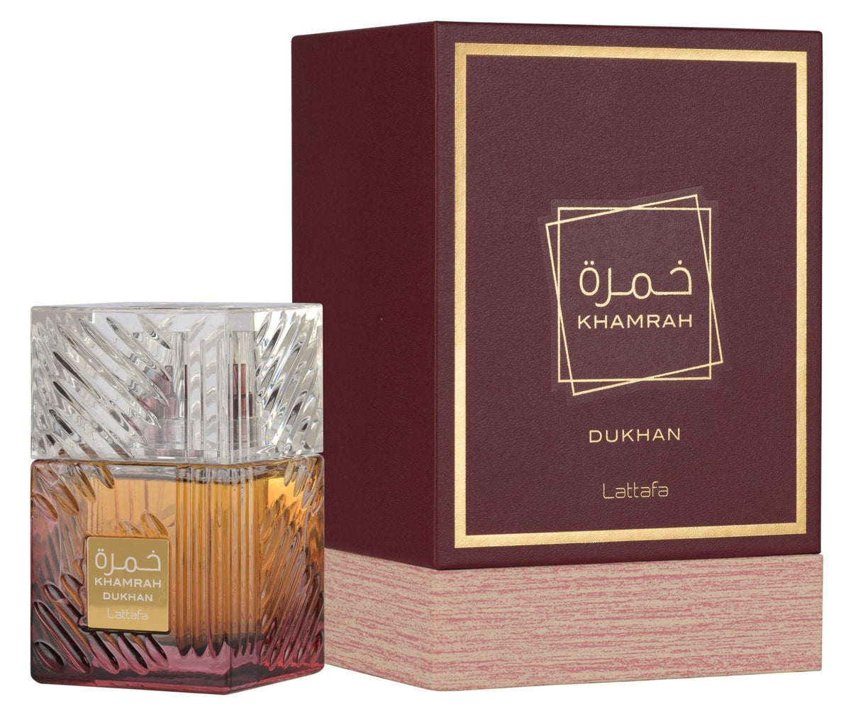 Lattafa KHAMRAH DUKHAN Profumo arabo - EDP spray - Clorophilla Shop