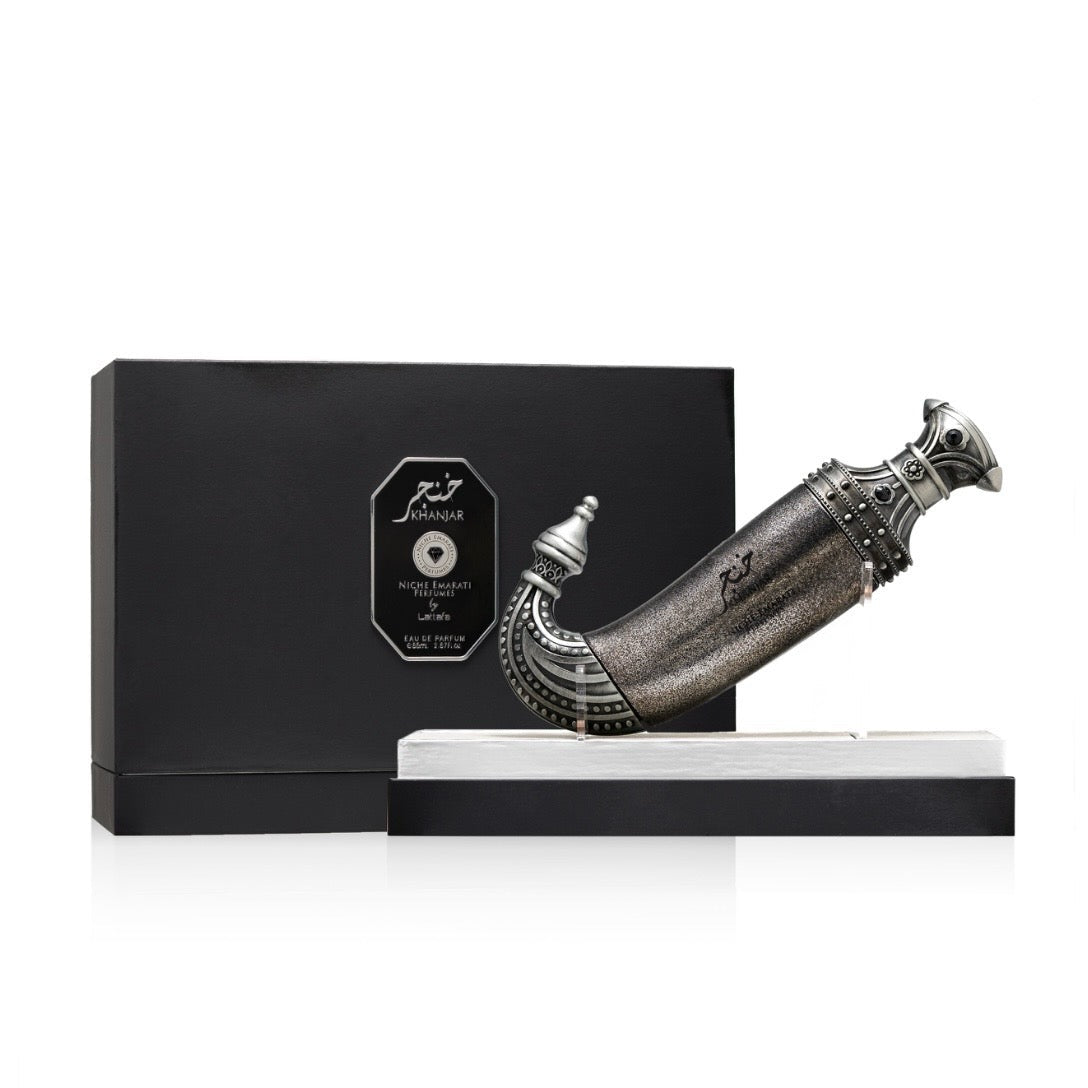 Lattafa KHANJAR Niche Emarati Collection Profumo arabo - EDP spray - Clorophilla Shop