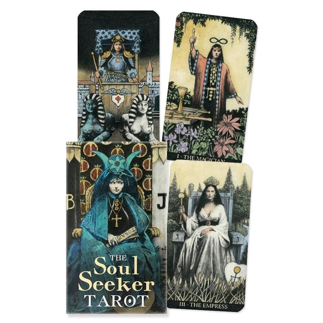 Lo Scarabeo "THE SOUL SEEKER TAROT" Tarocchi delle ombre - 78 carte con istruzioni - Clorophilla Shop