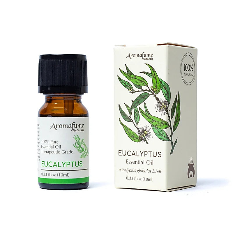 Aromafume Olio Essenziale Eucalyptus 100% Naturale non Diluito - Eucalipto - 10ml | Scopri su Clorophilla Shop