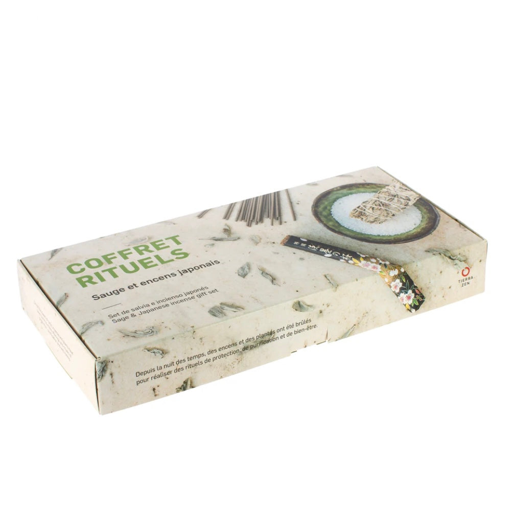 Coffret Rituels - Kit Salvia Bianca e Incenso Giapponese | Scopri su Clorophilla Shop
