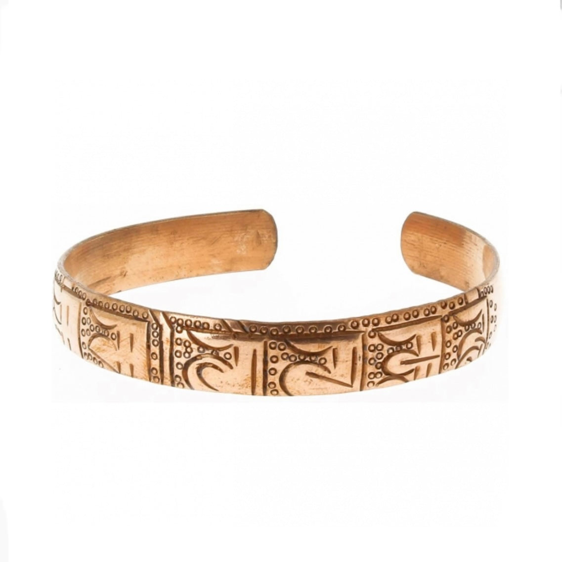 Bracciale tibetano in rame - Regolazione della pressione sanguigna | Scopri su Clorophilla Shop