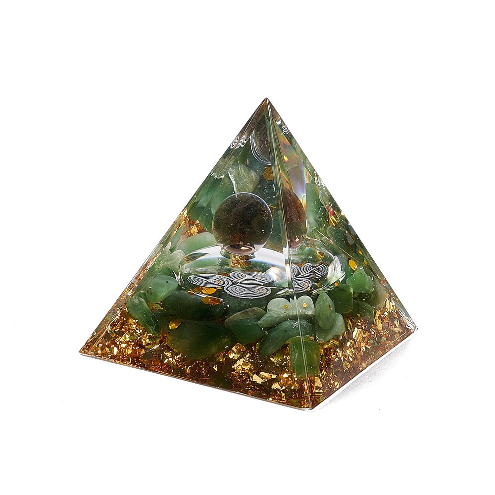 Piramide orgonica - Avventurina Verde | Scopri su Clorophilla Shop