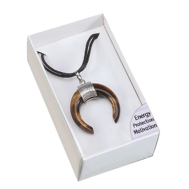Collana amuleto Occhio di Tigre - Energia, Motivazione, Protezione | Scopri su Clorophilla Shop