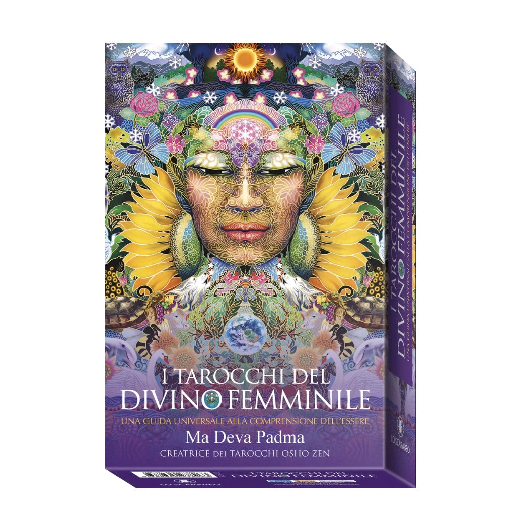 Lo Scarabeo "I tarocchi del Divino Femminile" kit - 78 carte con libro | Scopri su Clorophilla Shop