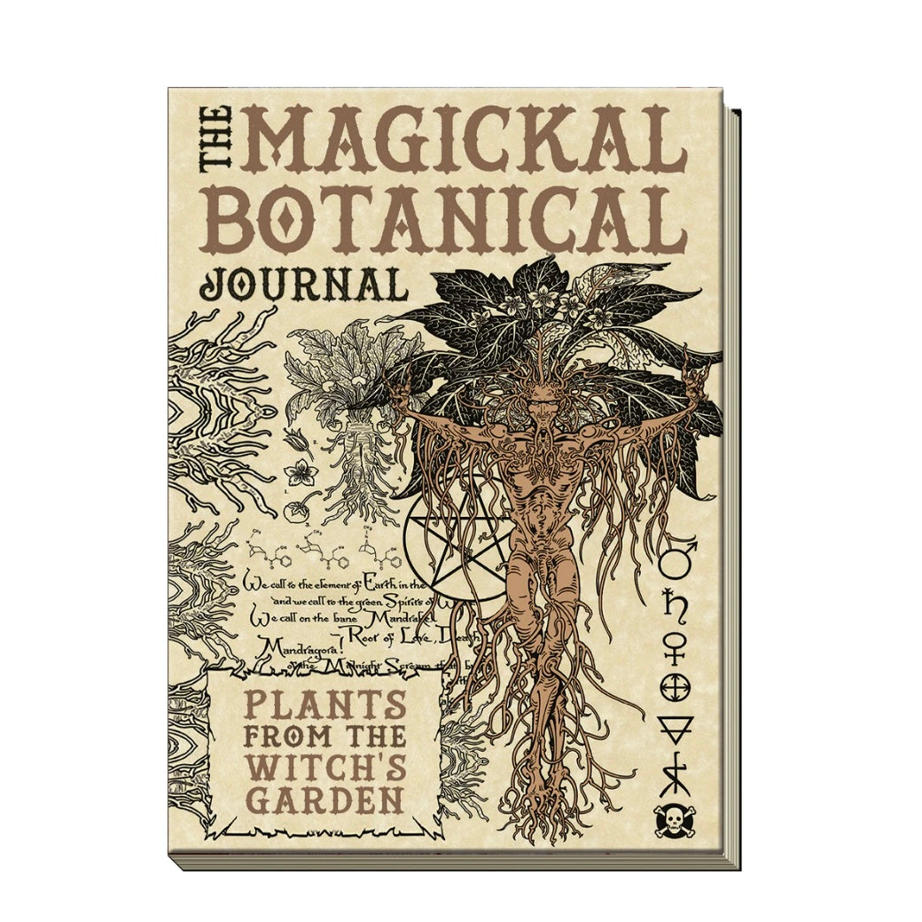 Diario The Magickal Botanical alta qualità con copertina Rigida - Volume illustrato 160 pagine | Scopri su Clorophilla Shop