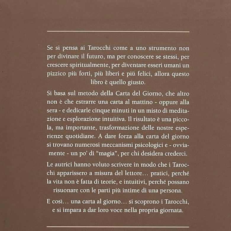 Lo Scarabeo "Tarocchi - Una carta al giorno" - 256 pagine a colori | Scopri su Clorophilla Shop