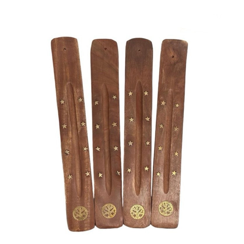 Bruciaincenso Albero della vita in legno di mango per incenso in bastoncini - Portaincenso Stick 25cm | Scopri su Clorophilla Shop