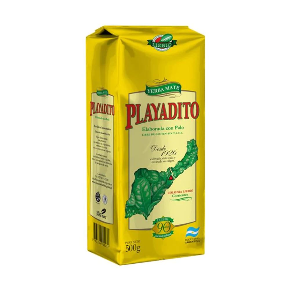Playadito Yerba Mate con palo - 500g/1kg | Scopri su Clorophilla Shop