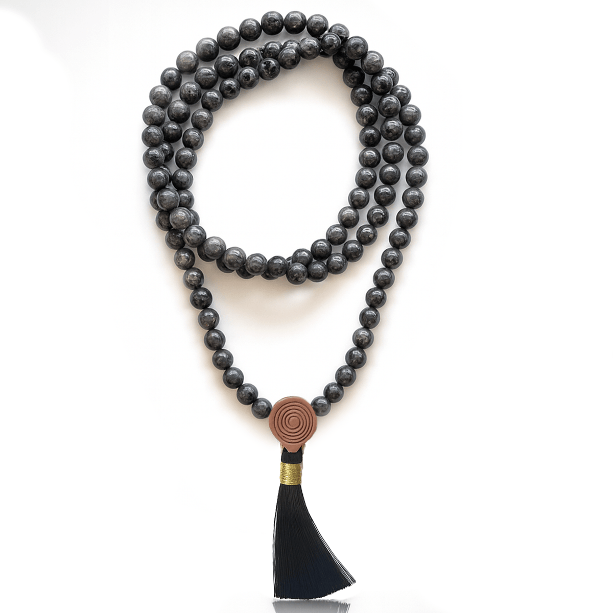 MALA IN LABRADORITE - Protezione, Intuizione e trasformazione - Clorophilla Shop