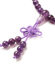 Mala Tibetana in Ametista con Chakra - Collana Rosario - Clorophilla Shop