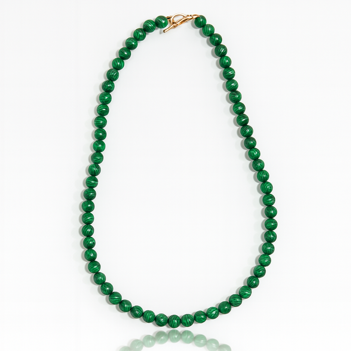 Collana in pietra naturale - Malachite Naturale | Scopri su Clorophilla Shop