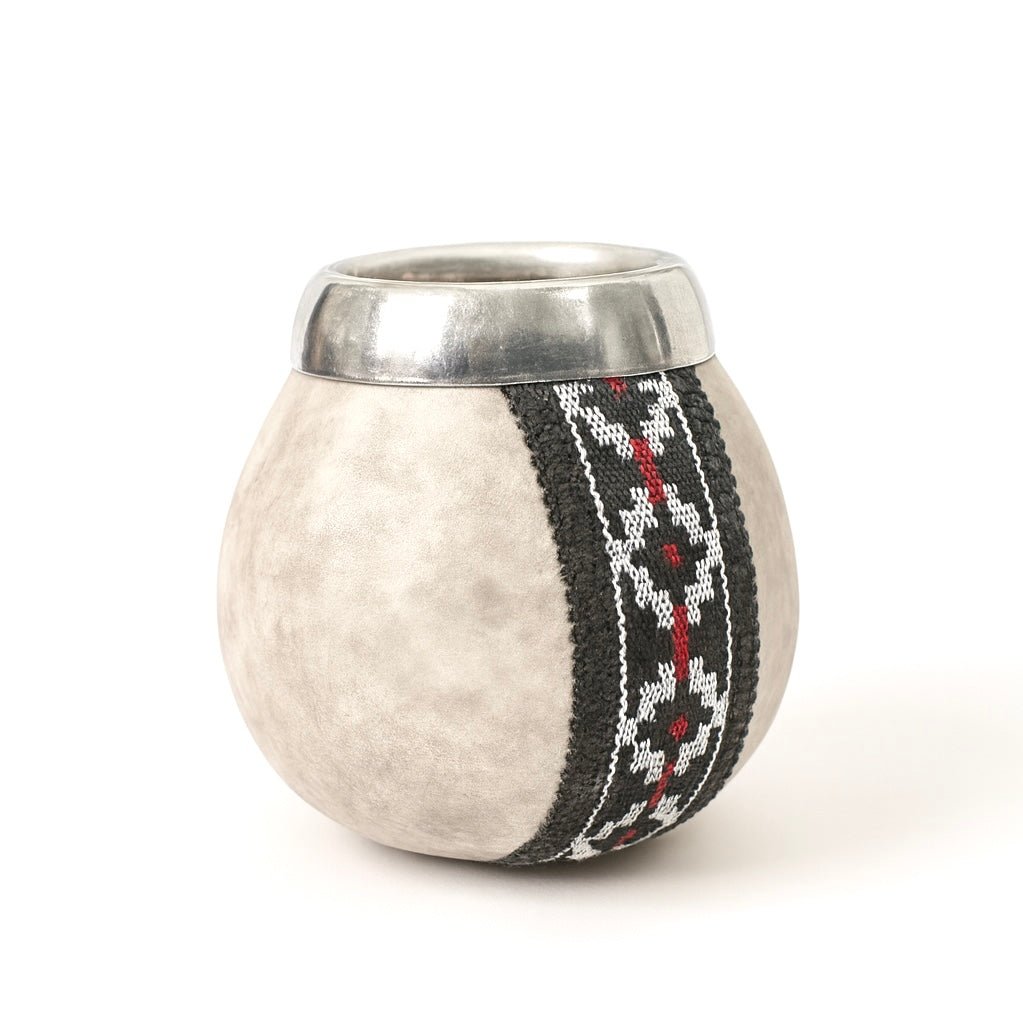 MATE CALABAZA RIVESTITA IN CUOIO - Clorophilla Shop