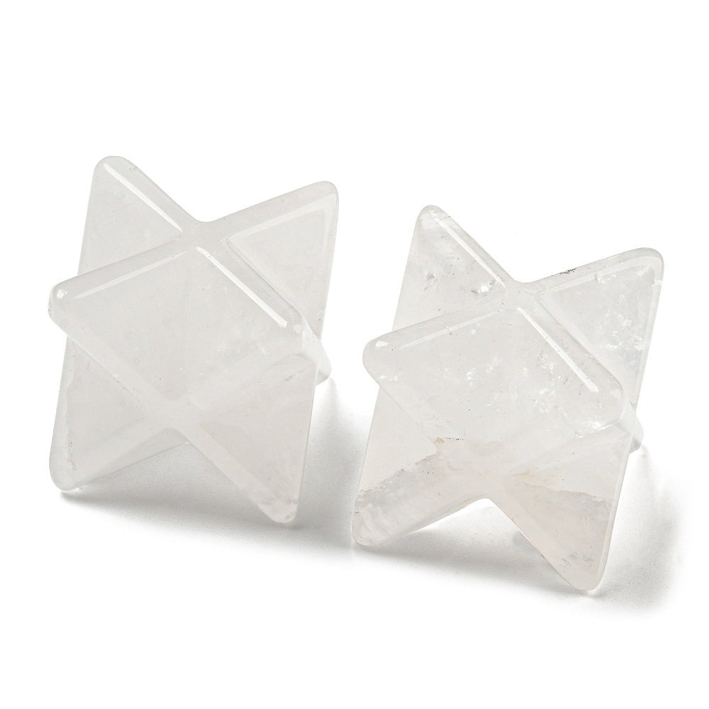 Merkaba in Cristallo di Rocca Naturale - Clorophilla Shop