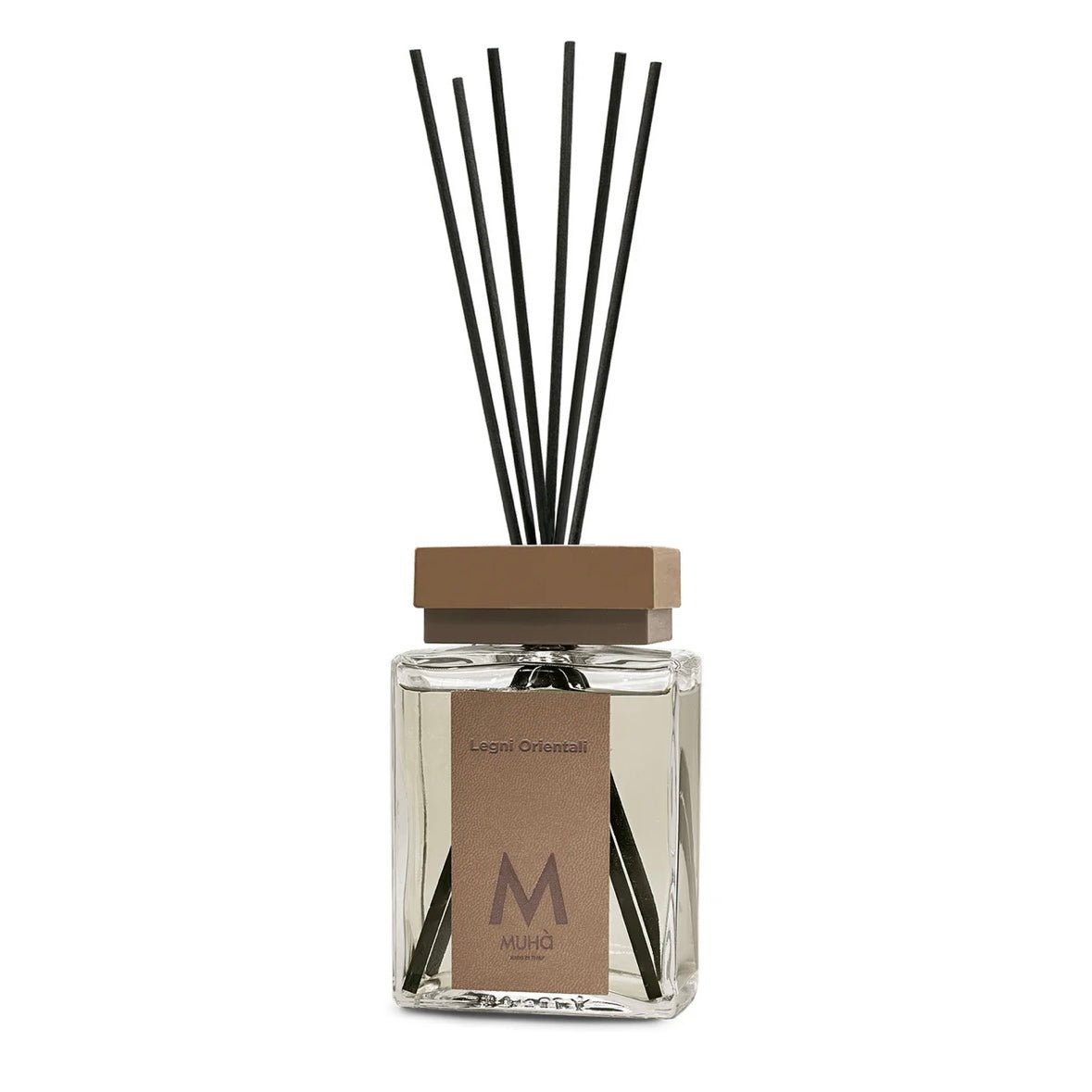 MUHÀ Diffuser Profumatore ambiente con bastoncini - Legni Orientali - Clorophilla Shop