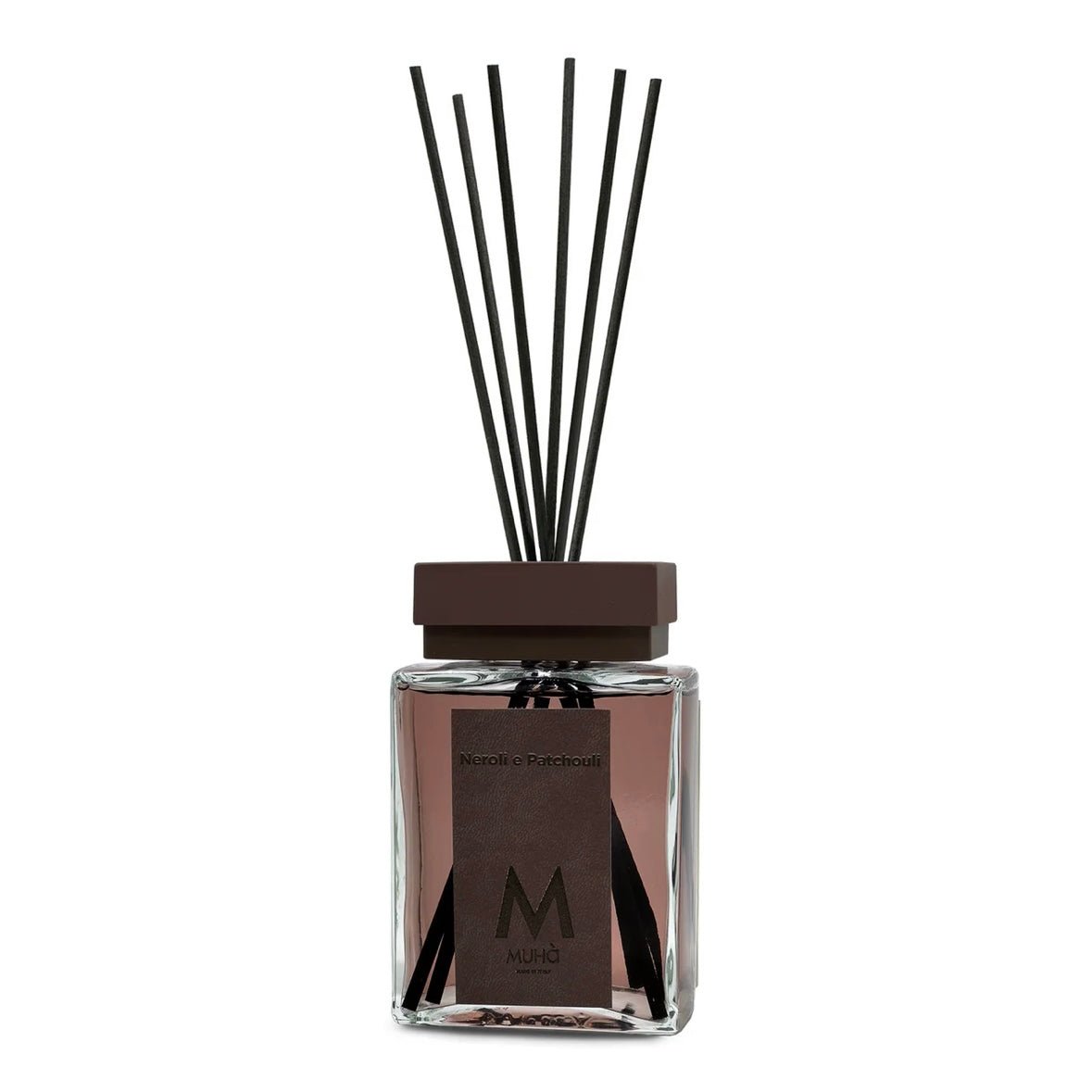 MUHÀ Diffuser Profumatore ambiente con bastoncini - Neroli e Patchouli - Clorophilla Shop