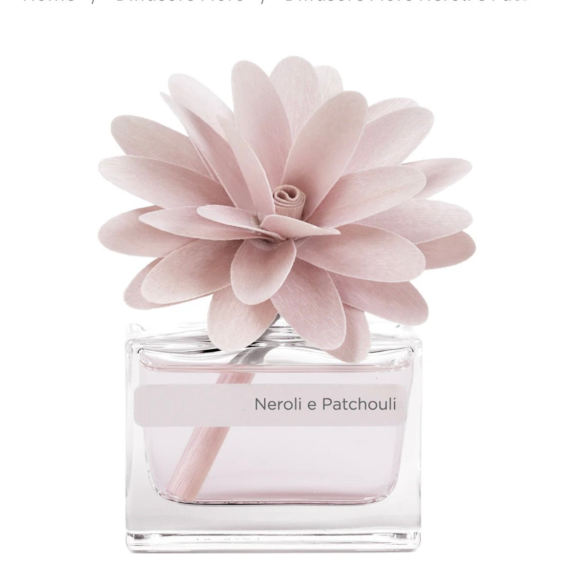 MUHÀ Flower Diffuser Profumatore d'ambiente con fiore - Neroli e Patchouli - Clorophilla Shop