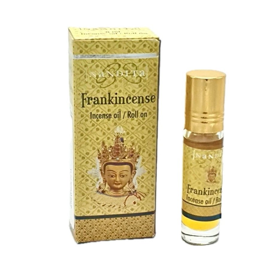 Nandita Frankincense Profumo incenso in Olio roll-on - Fragranza Incenso - Clorophilla Shop