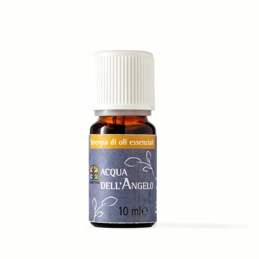 OLFATTIVA OLIO ESSENZIALE ACQUA DELL'ANGELO - Litsea, Limone, Bergamotto, Mandarino, Eucalipto, Incenso - Clorophilla Shop