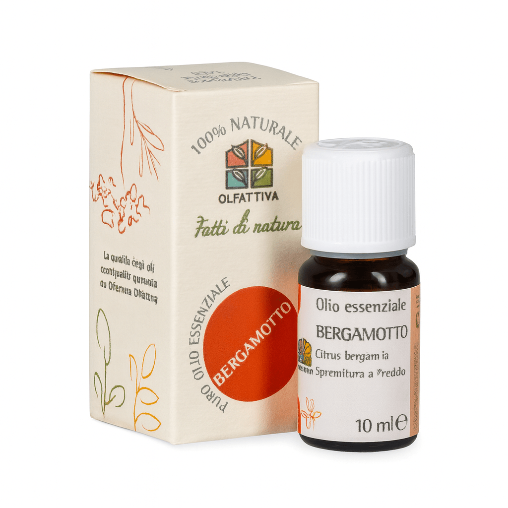 OLFATTIVA OLIO ESSENZIALE BERGAMOTTO - Gioia e serenità - Clorophilla Shop