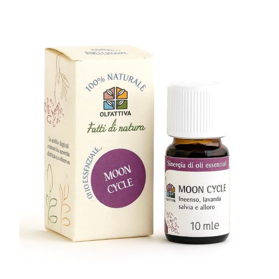 OLFATTIVA OLIO ESSENZIALE MOON CYCLE - Azione distensiva sulla sfera emotiva - Clorophilla Shop
