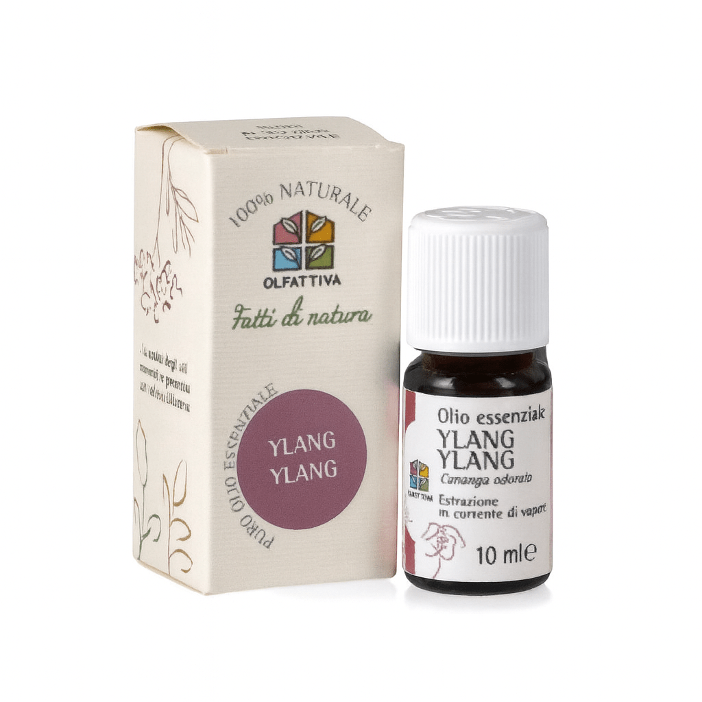 OLFATTIVA OLIO ESSENZIALE YLANG YLANG - Afrodisiaco e calmante - Clorophilla Shop