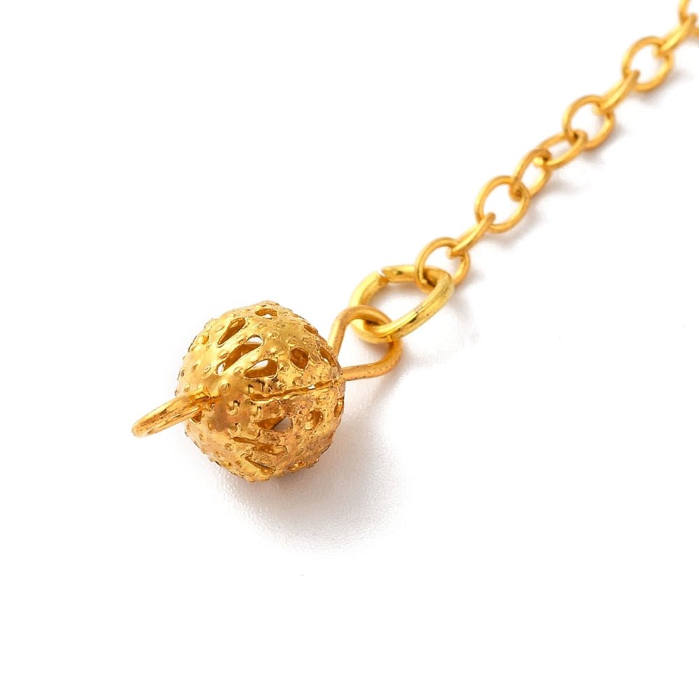 Pendolo Divinatorio in Ottone - colorazione casuale - Clorophilla Shop