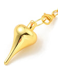 Pendolo Divinatorio in Ottone Dorato - Clorophilla Shop