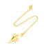 Pendolo Divinatorio in Ottone Dorato - Clorophilla Shop