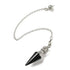 Pendolo in Ossidiana nera corona - Forza protettiva e armonia energetica - Clorophilla Shop
