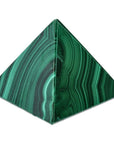 PIRAMIDE IN MALACHITE NATURALE - raffinata e protettiva - Clorophilla Shop