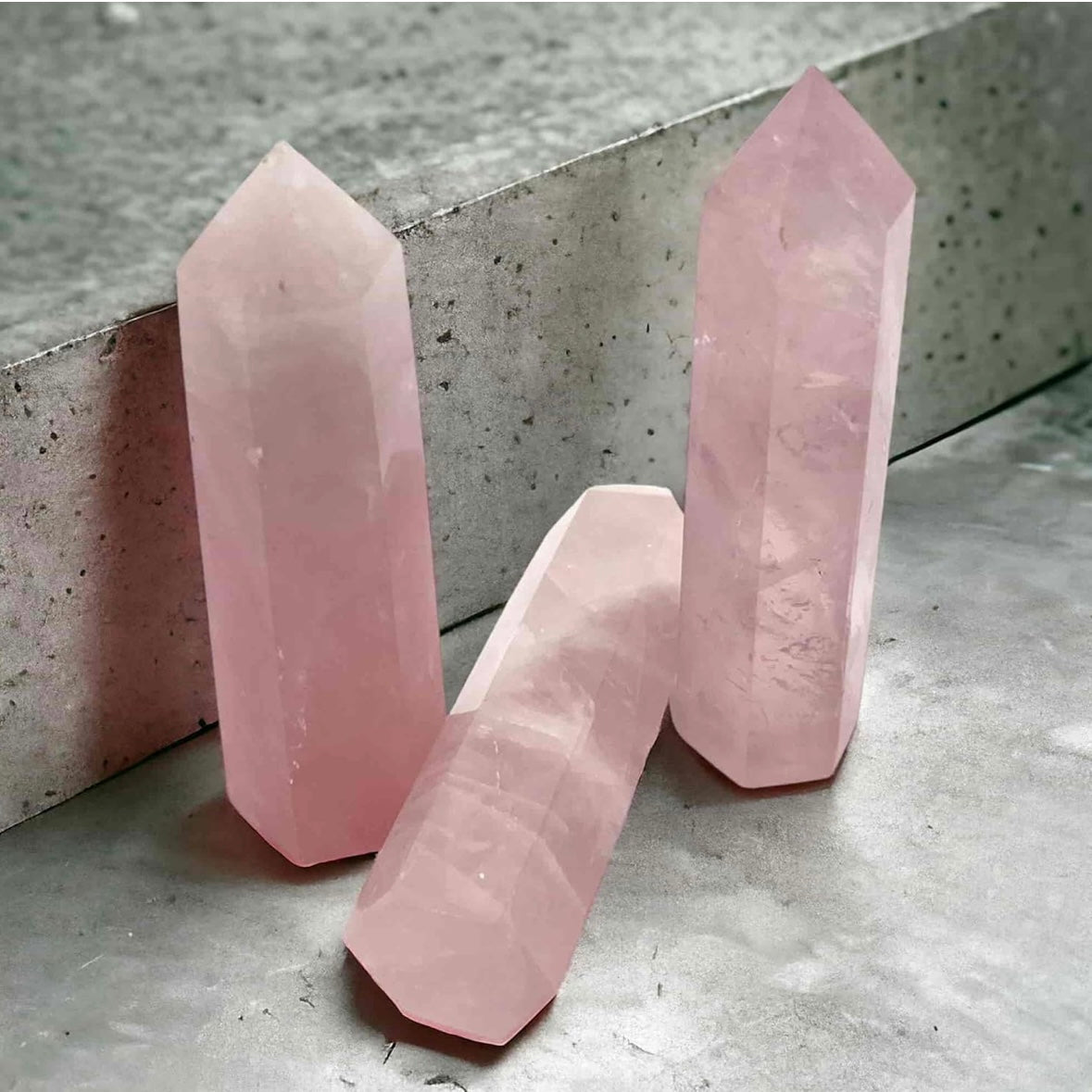 Prisma Quarzo Rosa Origine Brasile - Clorophilla Shop