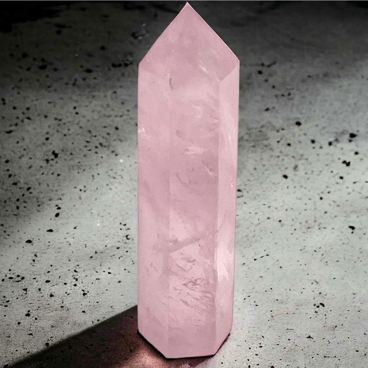 Prisma Quarzo Rosa Origine Brasile - Clorophilla Shop