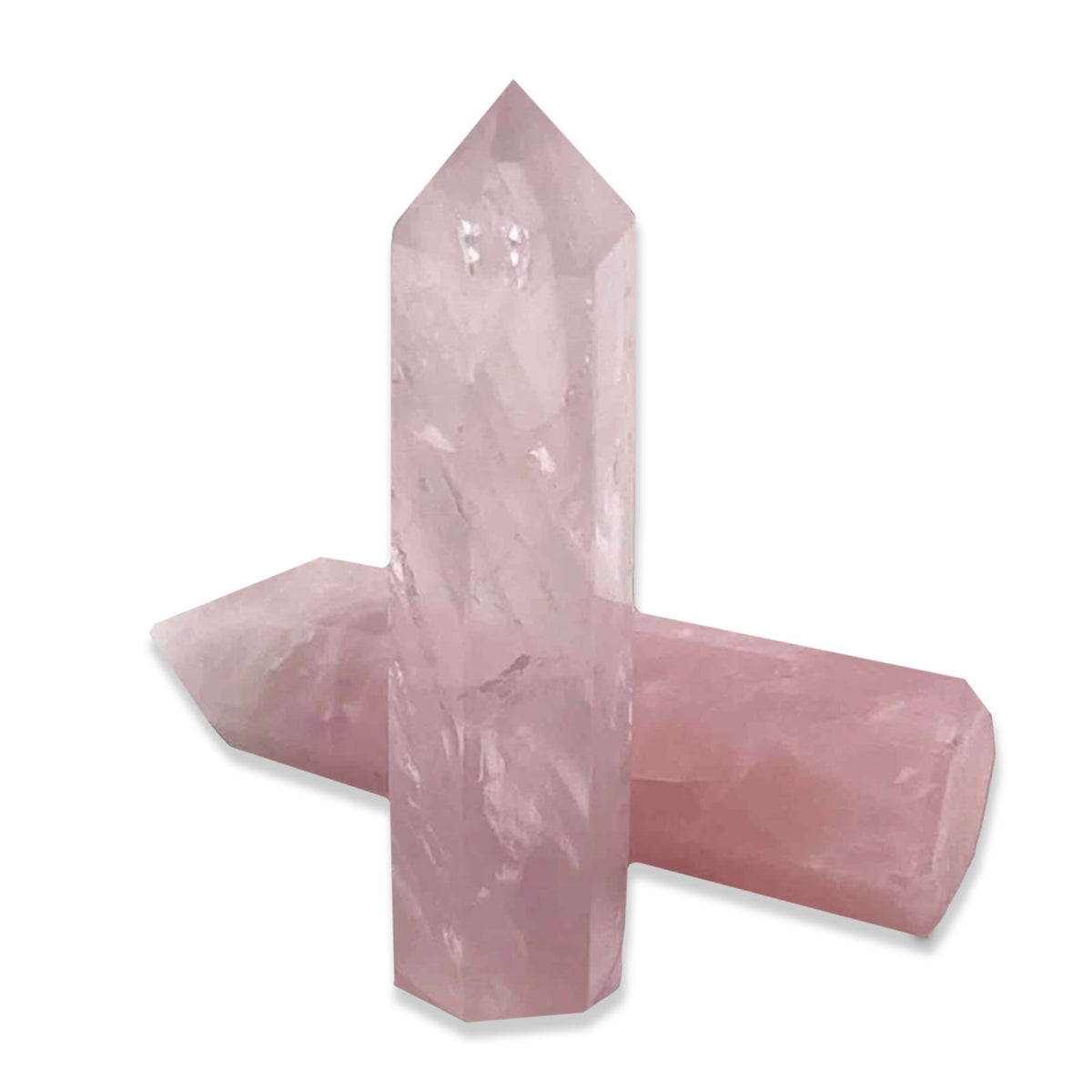 Prisma Quarzo Rosa Origine Brasile - Clorophilla Shop
