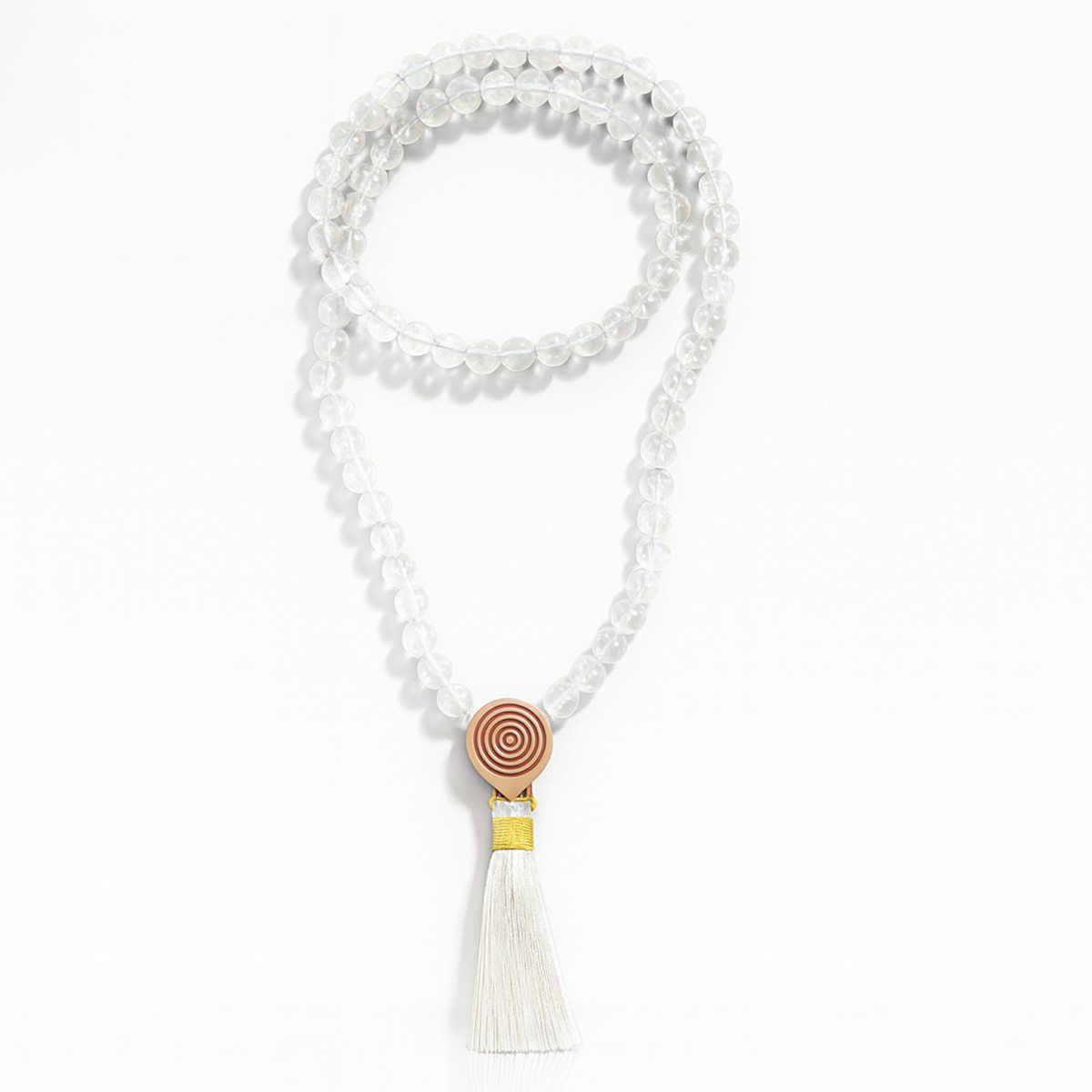 MALA IN CRISTALLO DI ROCCA - Lucidità mentale, armonia e connessione profonda | Scopri su Clorophilla Shop