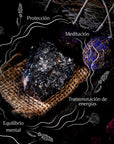 SAGRADA MADRE KIT INCENSO - Tormalina nera - Clorophilla Shop