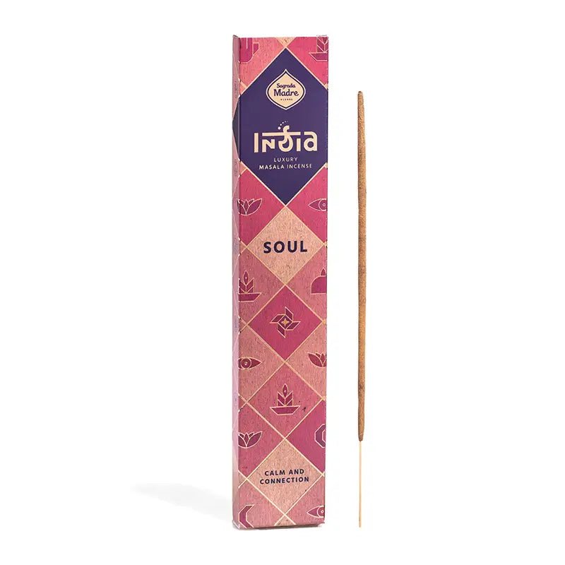 Sagrada Madre Linea India Incenso in bastoncini - Anima, Calma e Connessione - Clorophilla Shop