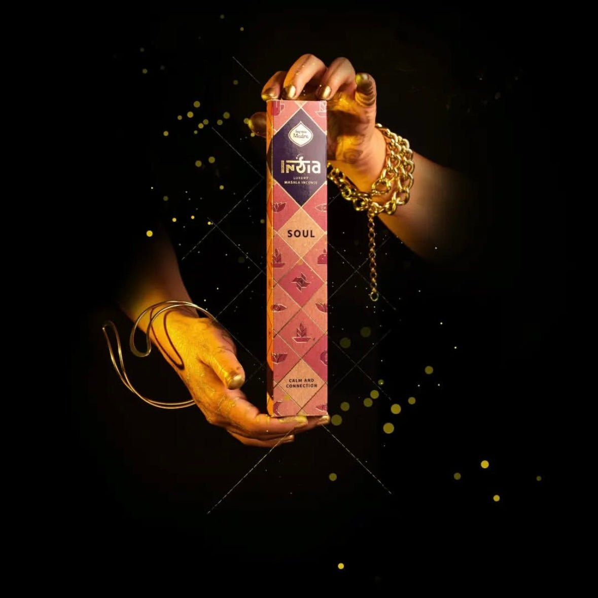 Sagrada Madre Linea India Incenso in bastoncini - Anima, Calma e Connessione - Clorophilla Shop