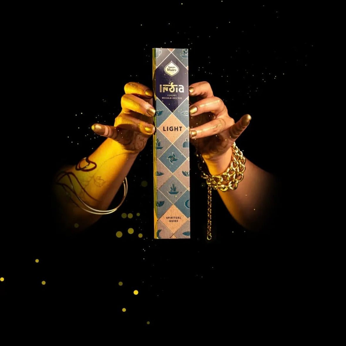 Sagrada Madre Linea India Incenso in bastoncini - Luce, Illuminazione e purezza - Clorophilla Shop
