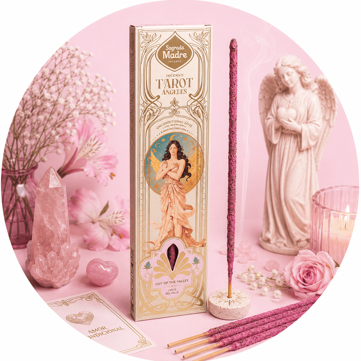 SAGRADA MADRE TAROT ANGELS - Amore incondizionato - Clorophilla Shop