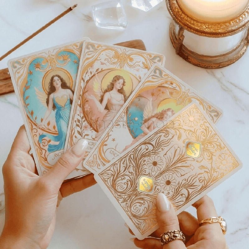 SAGRADA MADRE TAROT ANGELS - Forza interiore - Clorophilla Shop