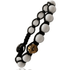 SAMSARA BRACCIALE TIBETANO IN AGATA BIANCA - Serenità, armonia e purezza energetica - Clorophilla Shop