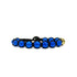SAMSARA BRACCIALE TIBETANO IN AGATA BLU - Serenità, equilibrio e chiarezza - Clorophilla Shop