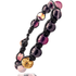 SAMSARA BRACCIALE TIBETANO IN AGATA VIOLA STRIATA - Calma, intuizione e serenità profonda - Clorophilla Shop