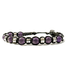 SAMSARA BRACCIALE TIBETANO IN AMETISTA E ARGENTO 925 - Calma, equilibrio e serenità - Clorophilla Shop