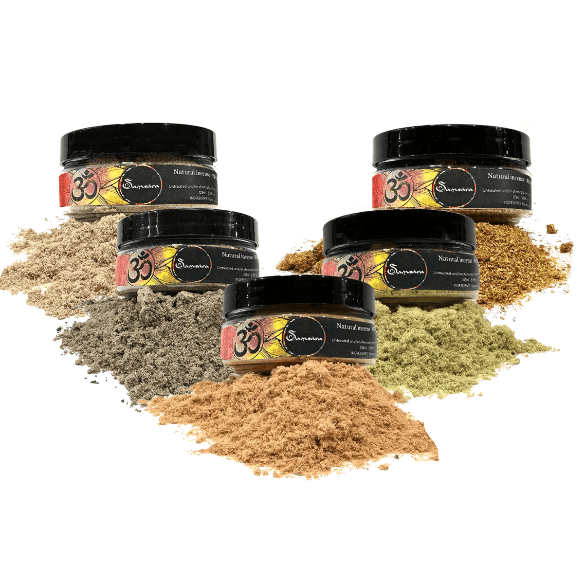 SAMSARA - Incenso in Polvere Naturale 100% - YAGRA - Clorophilla Shop