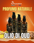 SAMSARA Sole di Oud - DOPOSOLE effetto seta, nutre e protegge | profumo arabo - 100ml - Clorophilla Shop