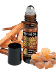 SANDALBOOM Profumo incenso in Olio roll-on - Fragranza orientale al Sandalo - Clorophilla Shop